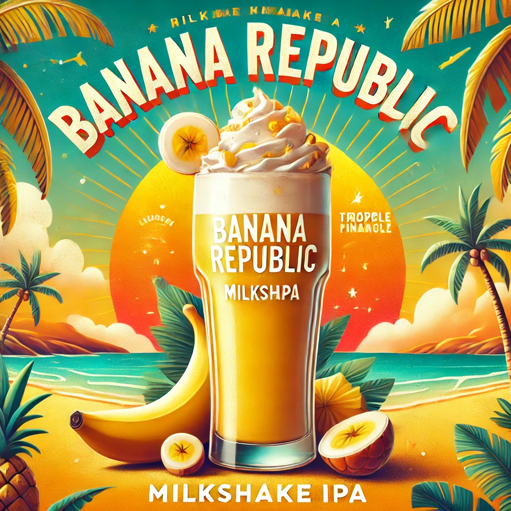 Banana Republic - Milkshake IPA, brew photo