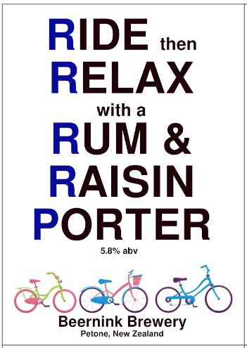 Rum & Raisin Porter, brew photo
